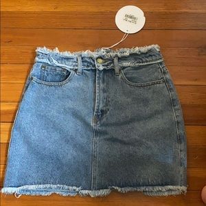 Denim skirt